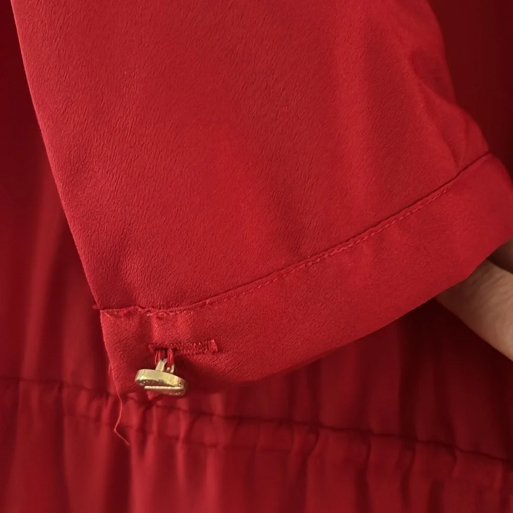 Michael Kors red dress size XS 3/4 sleeves